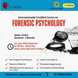Certificate Course on Forensic Psychology