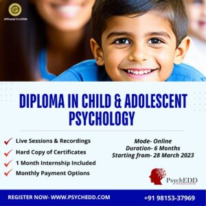 Diploma in Child & Adolescent Psychology
