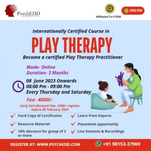 Certificate Course on Play Therapy
